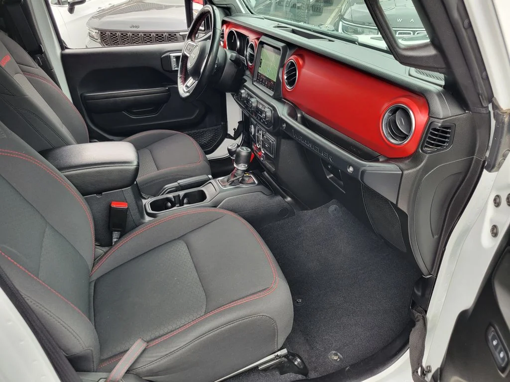 Used 2021 White Jeep Unlimited Rubicon image 19
