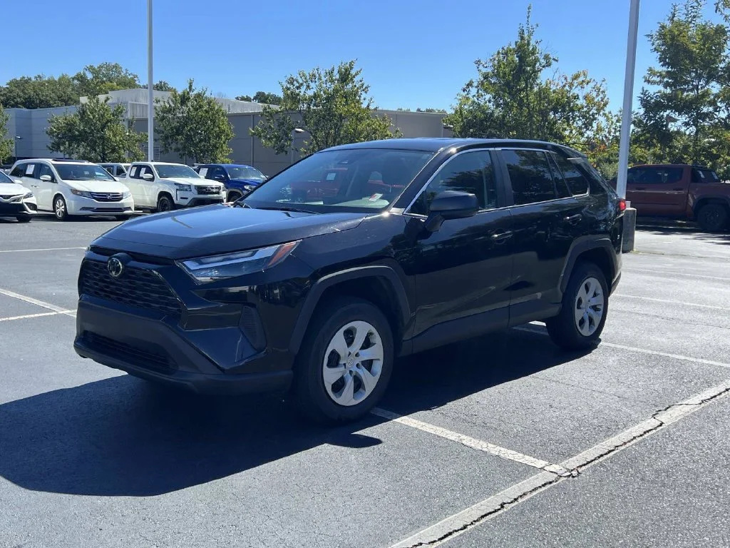 Certified Used 2024 Black Toyota LE image 4