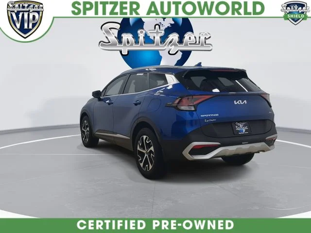 Certified Used 2024 Blue Kia EX image 8