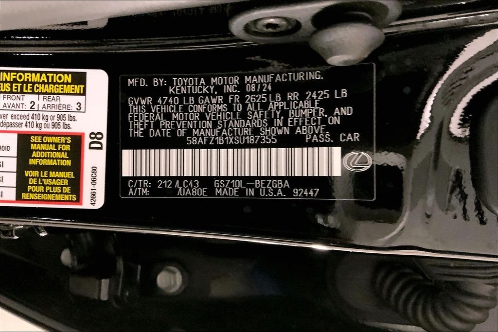 Used 2025 Obsidian Lexus 350 Ultra Luxury image 31