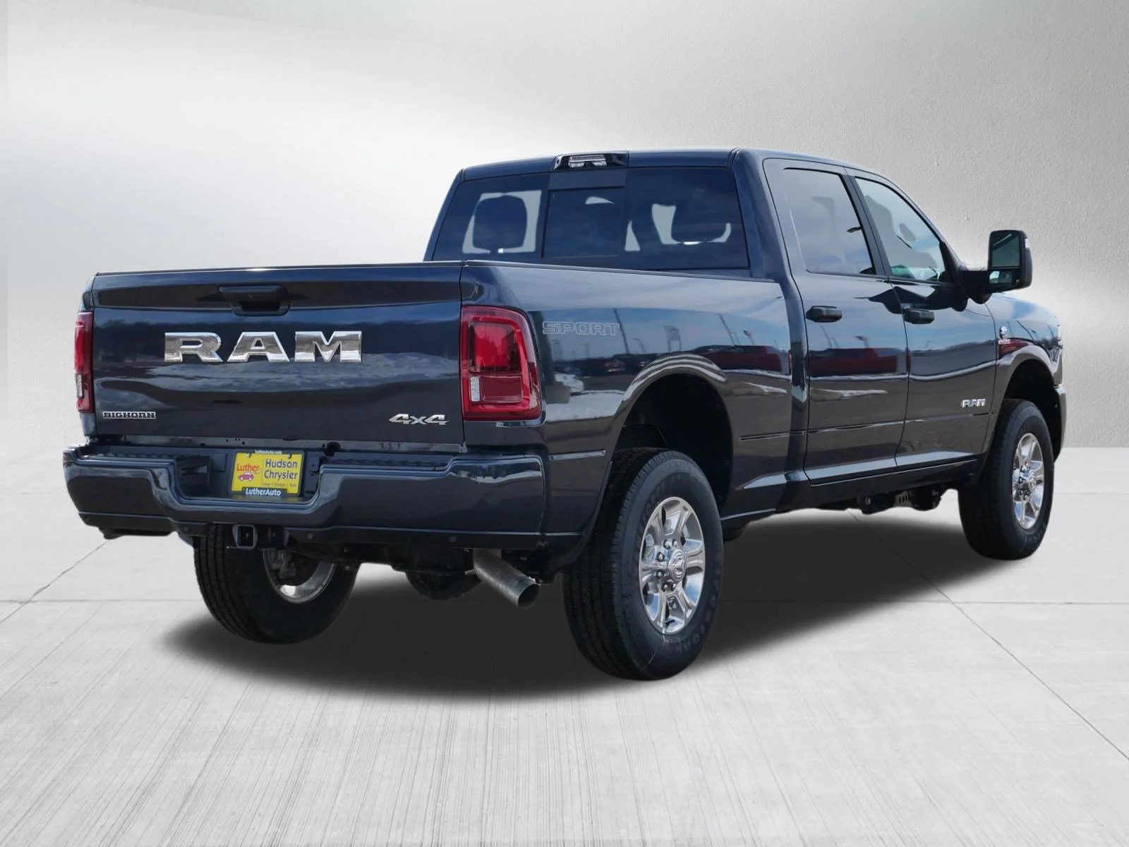 New 2026 Forged Blue Metallic Exterior Paint RAM Big Horn image 2
