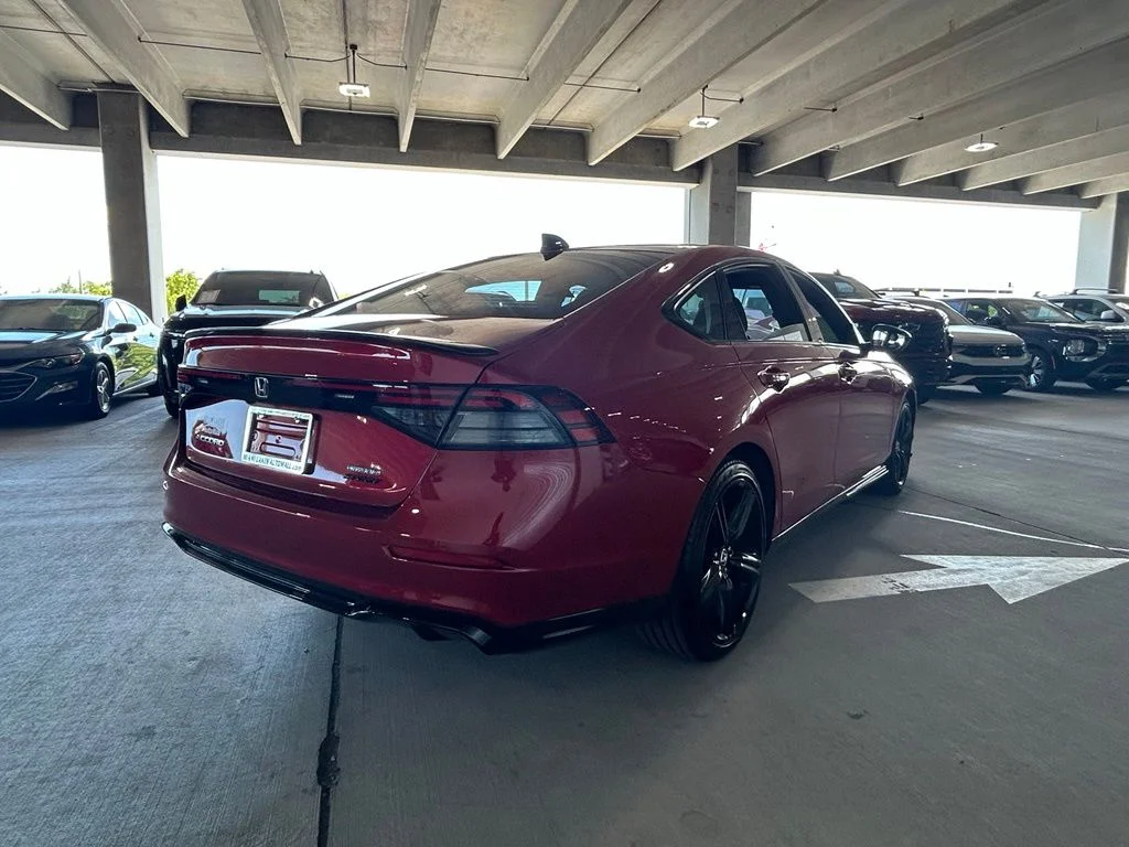 Used 2024 Radiant Red Metallic Honda Sport-L image 5