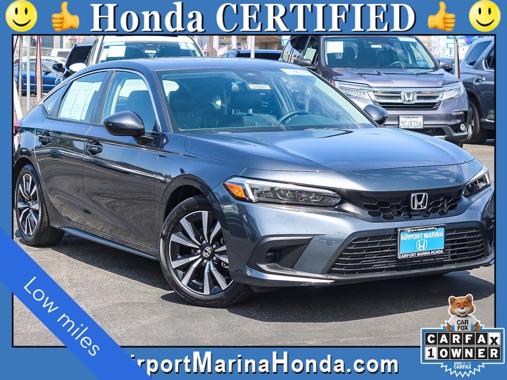 Certified Used 2023 Meteorite Gray Metallic Honda EX-LBD image 1