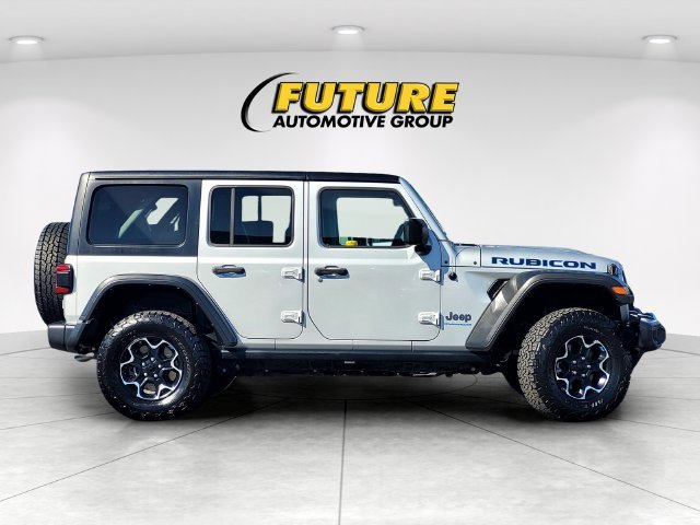 Used 2023 Silver Jeep Rubicon 4xe image 3