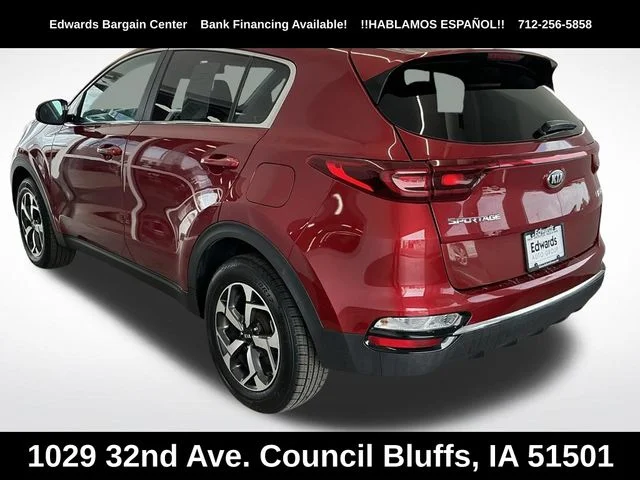 Used 2021 Red Kia LX image 5