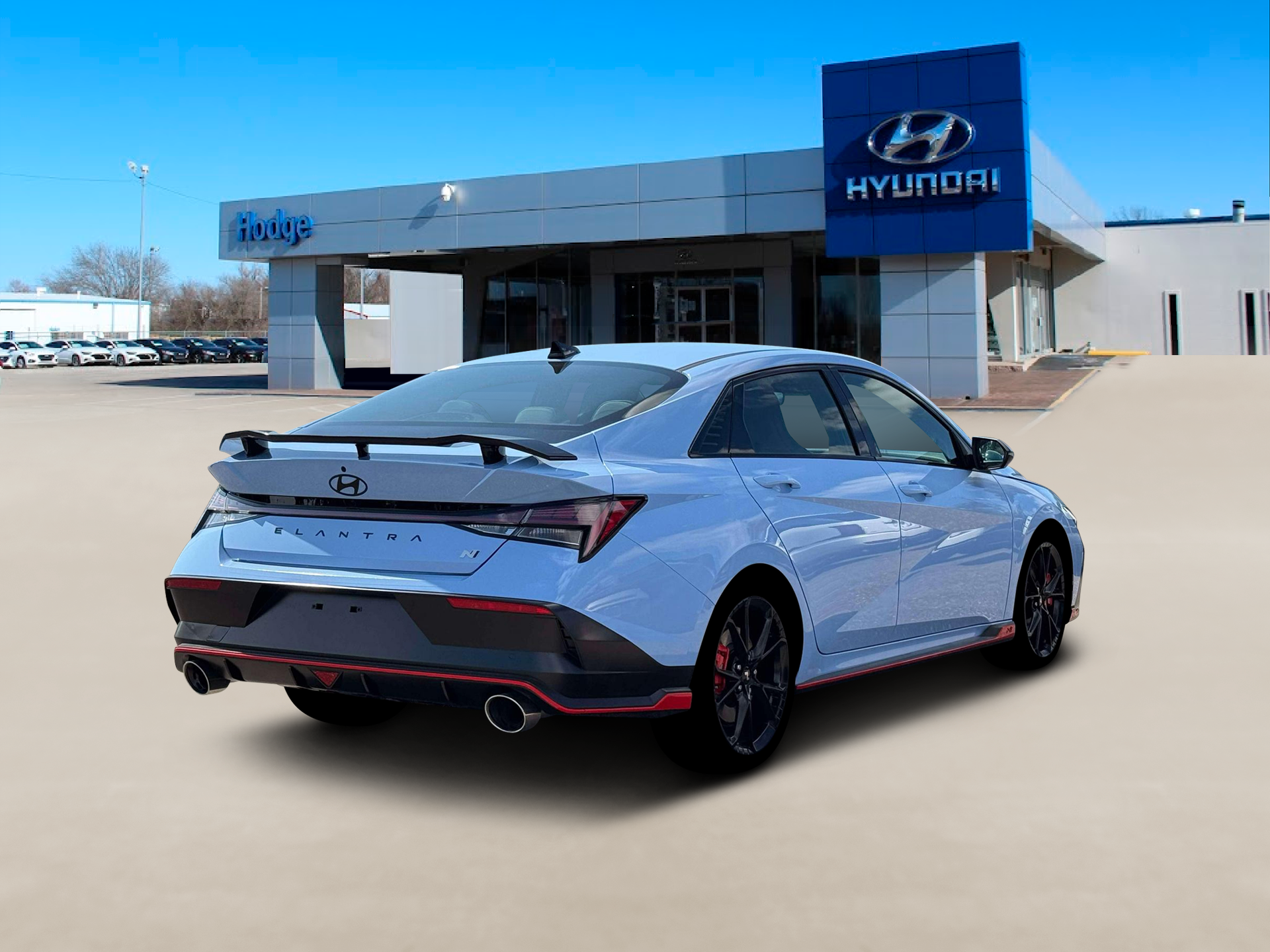 New 2026 Blue Hyundai Sedan image 7