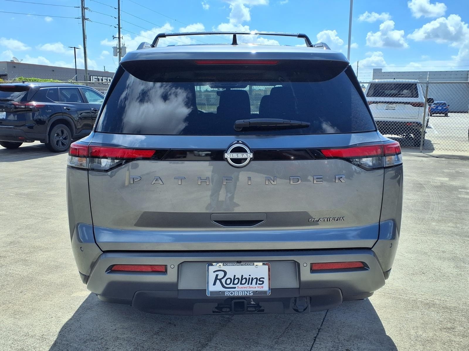 2026 Nissan Pathfinder Platinum Gray at Robbins Nissan