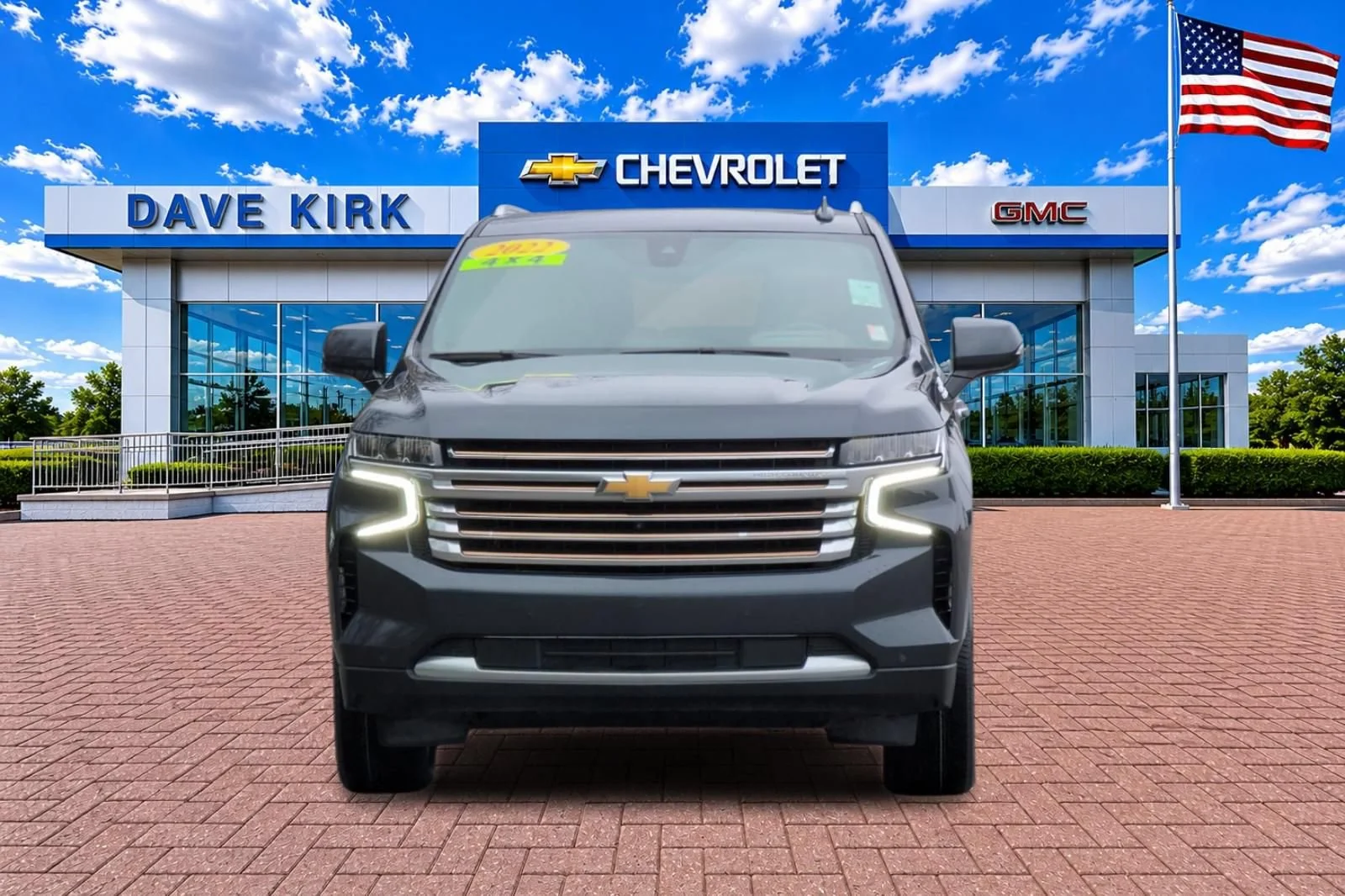 Used 2022 EVERGREEN GRAY METALLIC Chevrolet High Country image 8