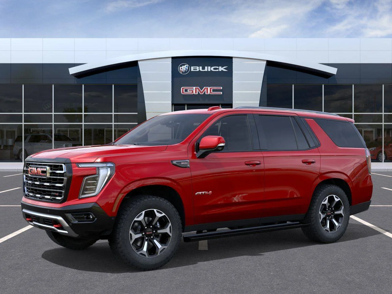 New 2026 Volcanic Red Tintcoat GMC AT4 image 2