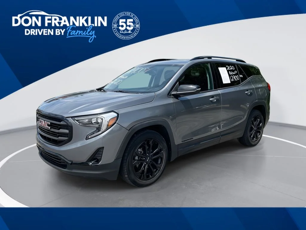 Used 2020 Gray GMC SLT image 1