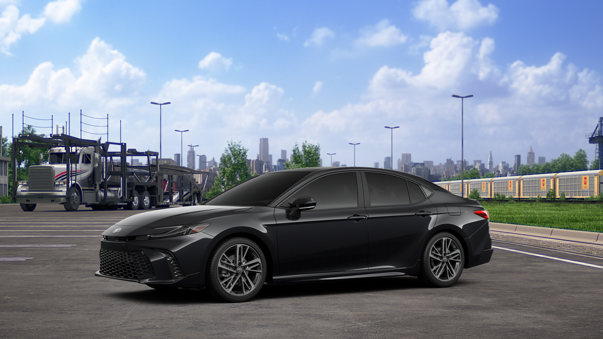 New 2026 Midnight Black Metallic Toyota XSE image 2