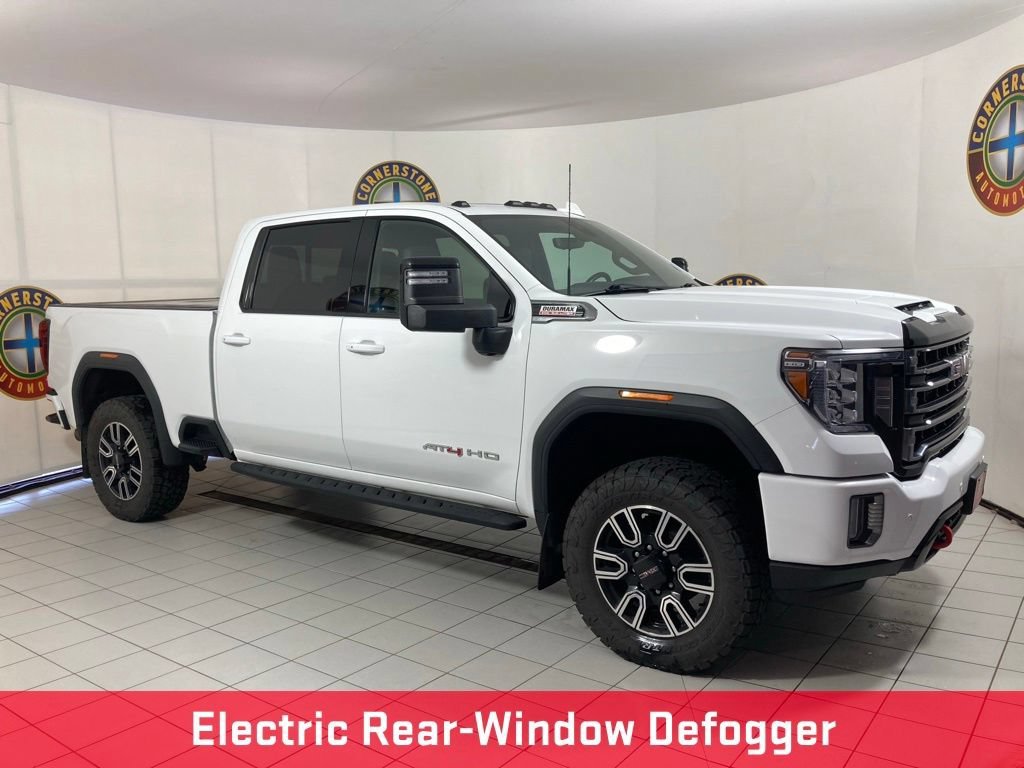 Used 2021 SUMMIT WHITE GMC AT4 image 22