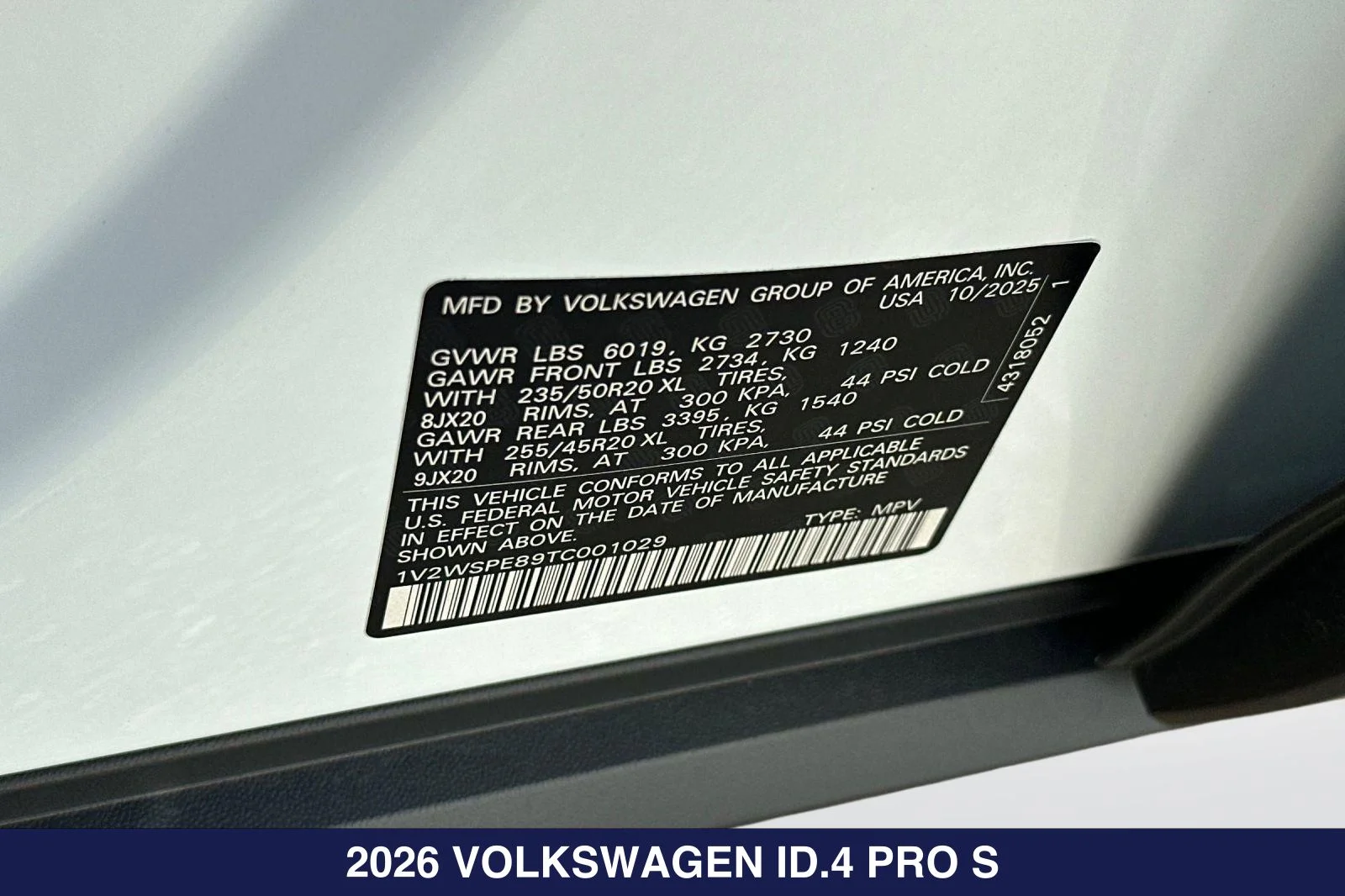 New 2026 White/off-white Volkswagen Pro S image 28