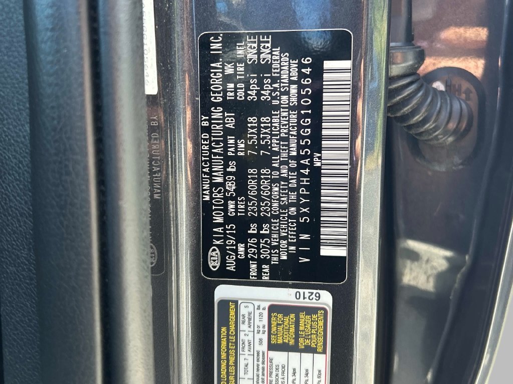 Used 2016 Gray Kia EX image 10