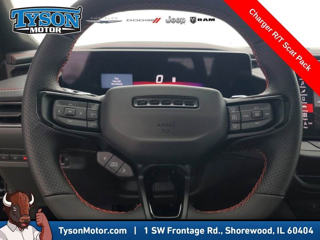 New 2026 Diamond Black Crystal Pearlcoat Dodge Scat Pack Plus image 18