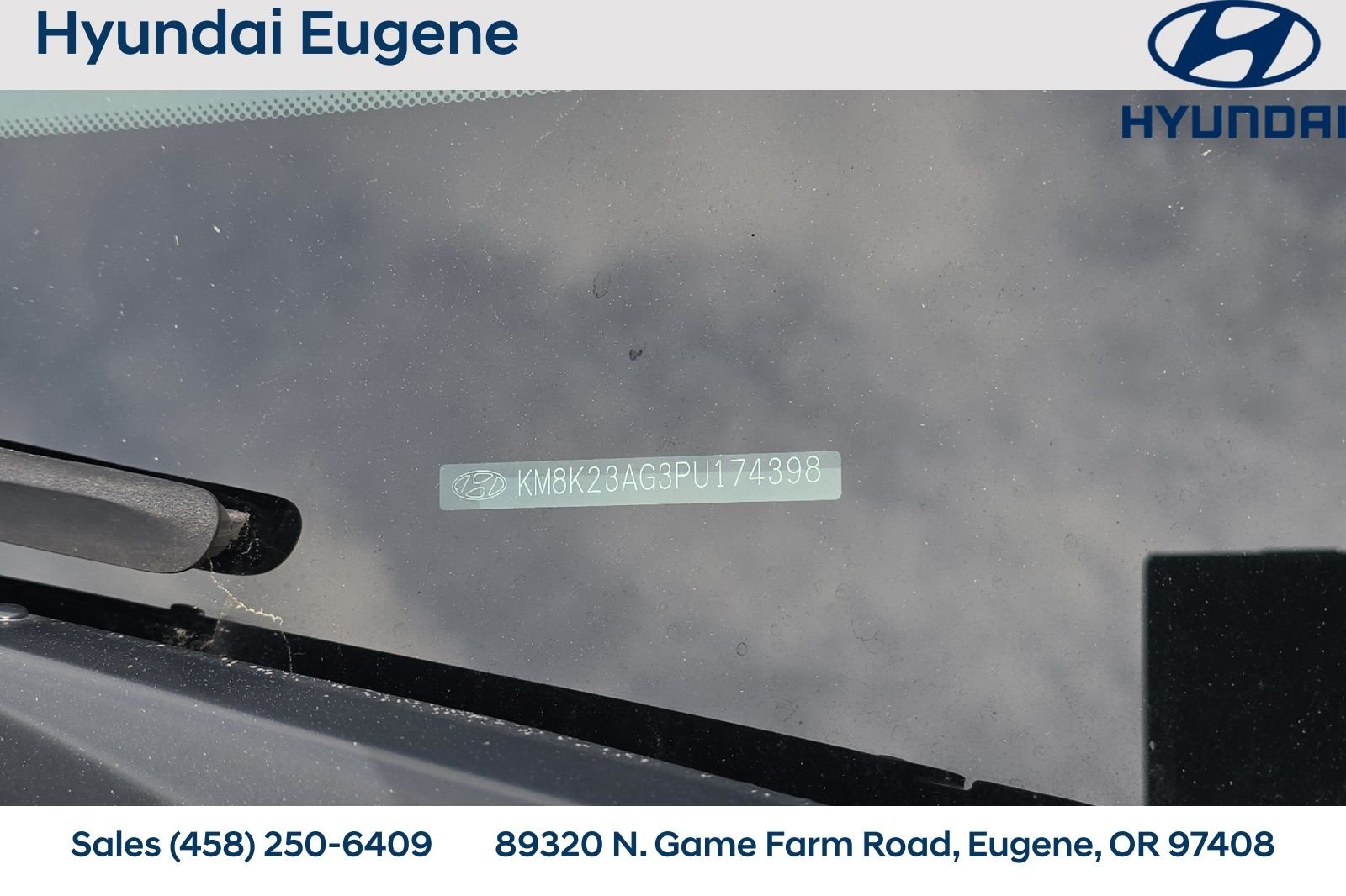 Used 2023 Hyundai Kona EV SE with VIN KM8K23AG3PU174398 for sale in Eugene, OR