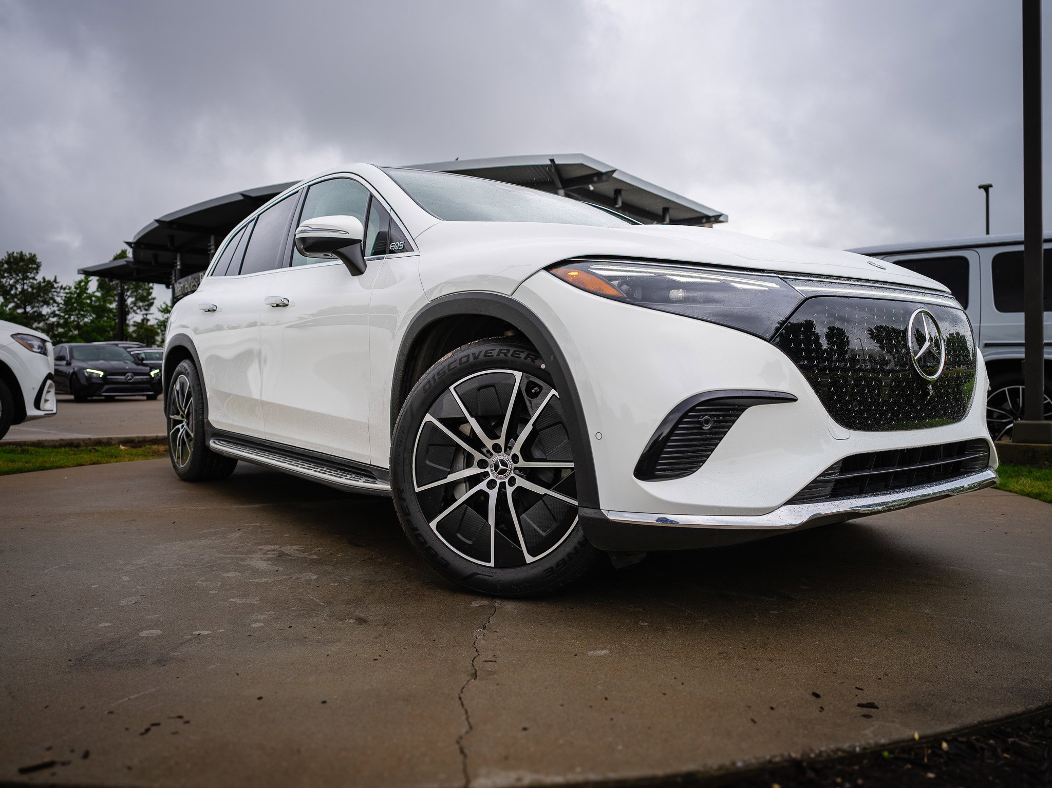 Certified 2023 Mercedes-Benz EQS SUV Base with VIN 4JGDM2DB1PA003342 for sale in Bentonville, AR