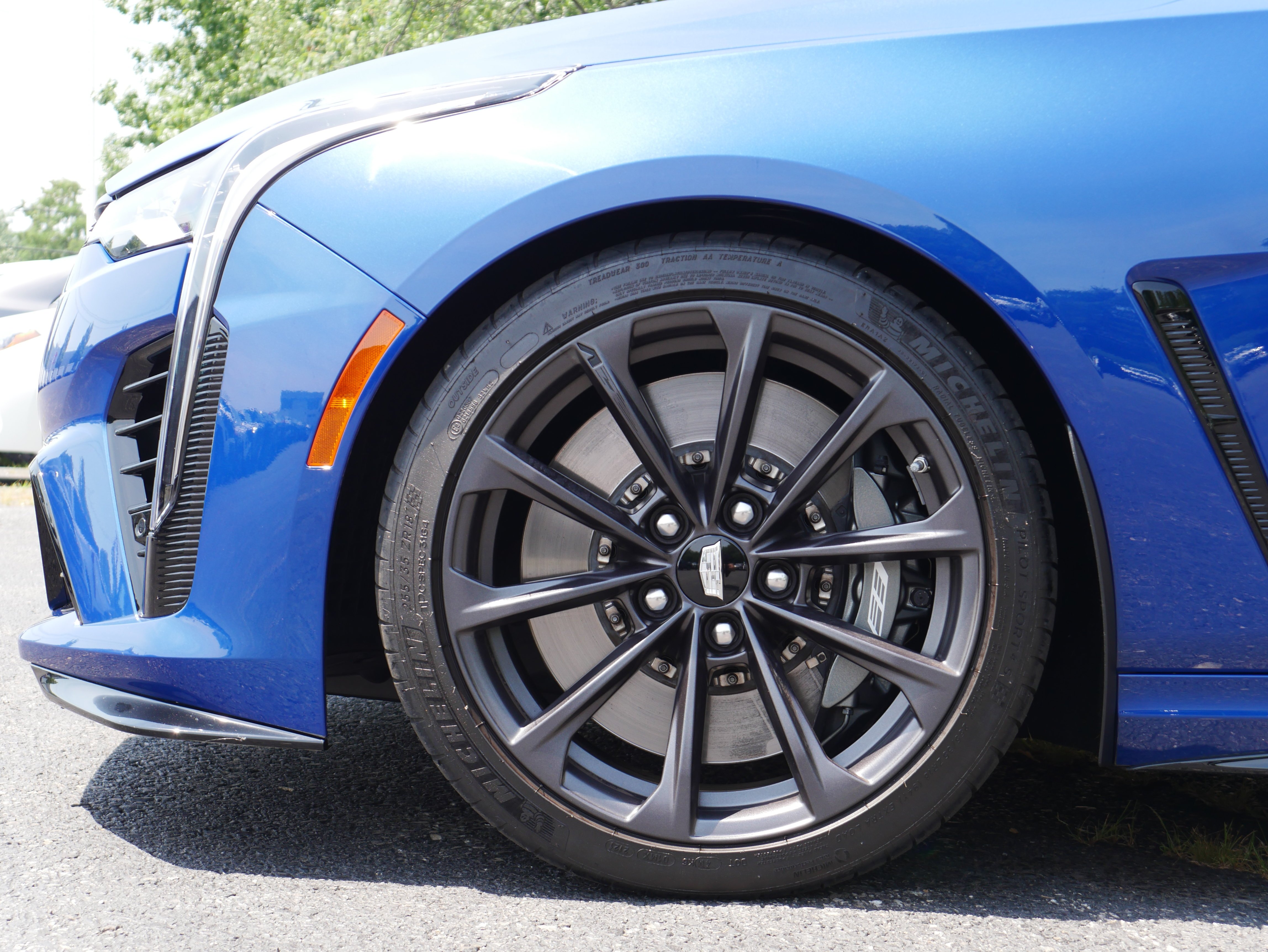 Used 2022 Wave Metallic Cadillac V-Series Blackwing image 11