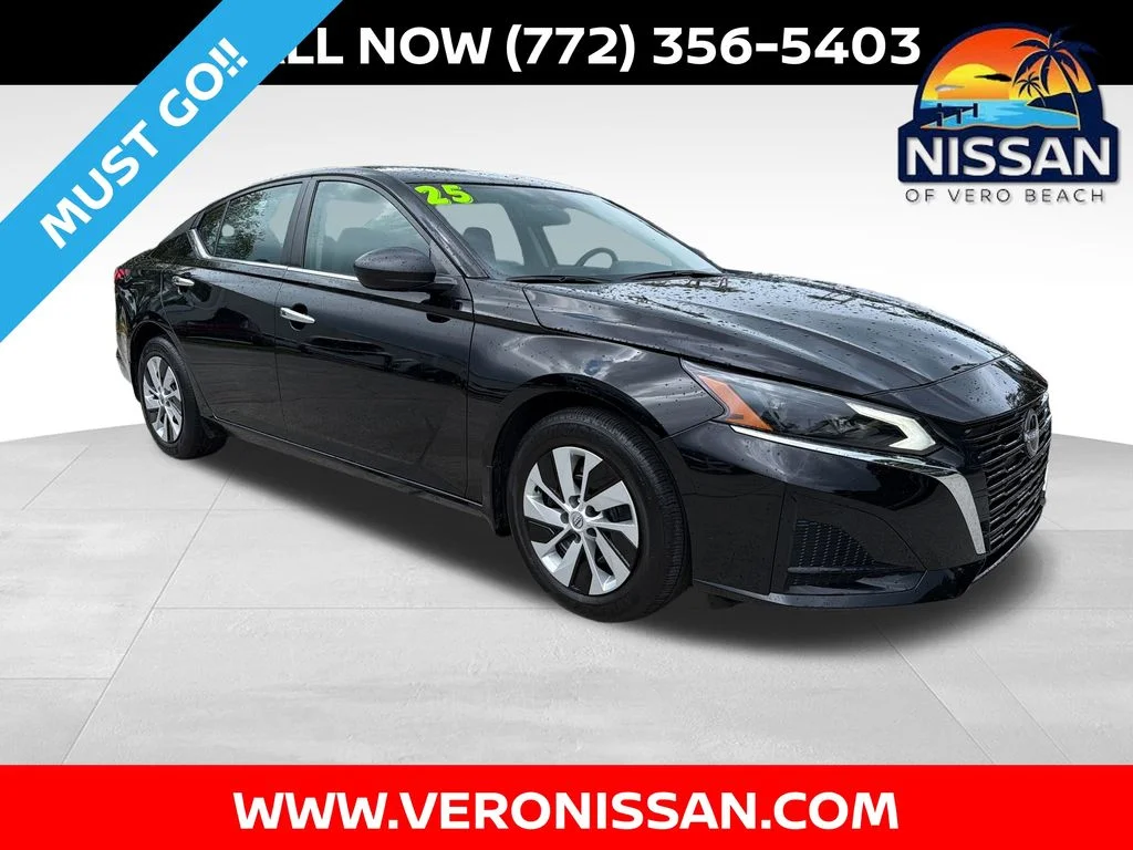 Certified Used 2025 Black Nissan 2.5 S image 1