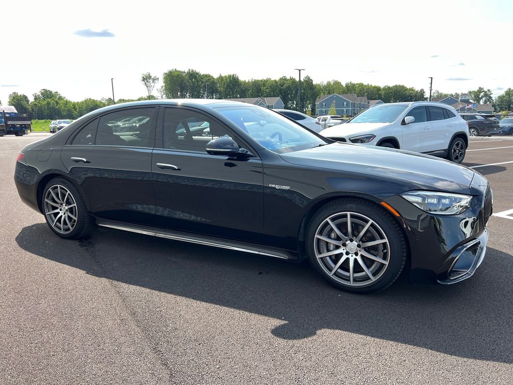 Certified Used 2025 Black Mercedes-Benz S 63 E AMG® image 3