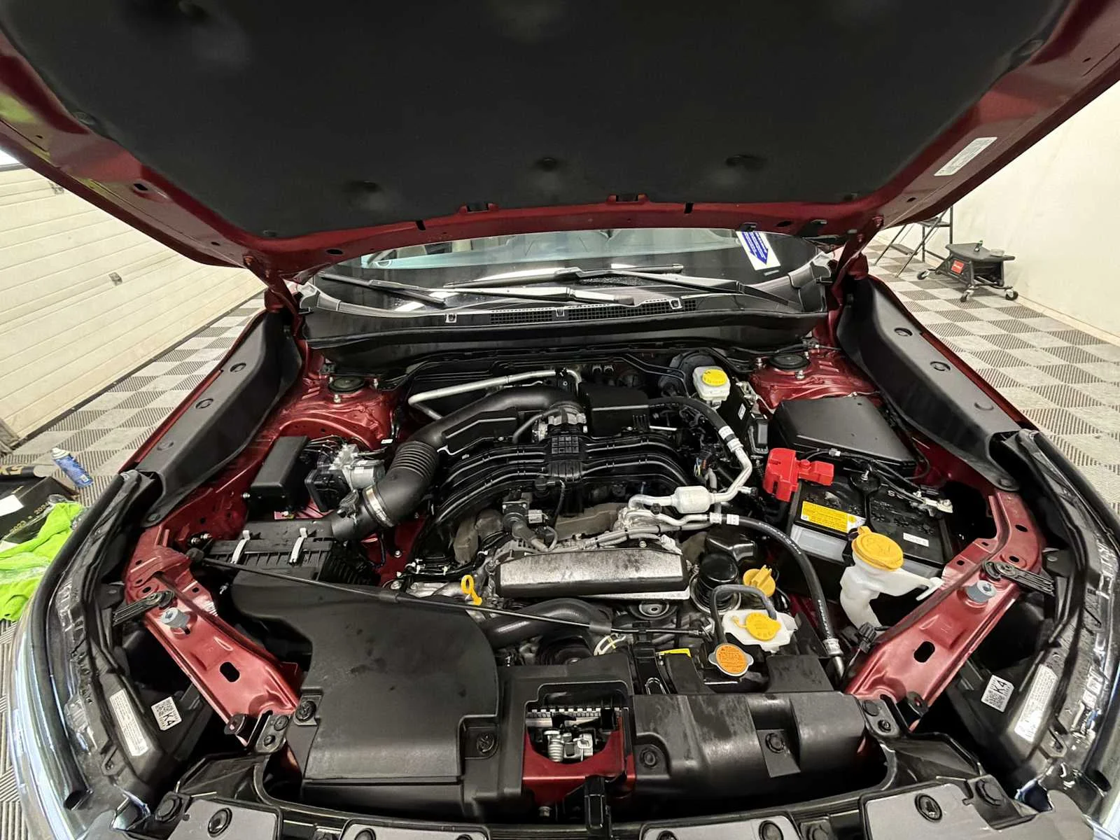 Used 2025 Crimson Red Pearl Subaru Limited image 18