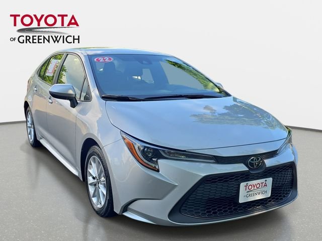 Certified Used 2022 Silver Toyota LE image 1