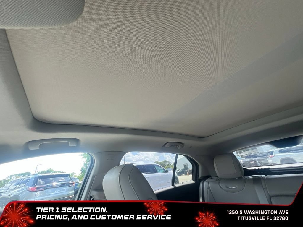 Used 2019 RADIANT SILVER METALLIC Cadillac FWD Premium Luxury image 9