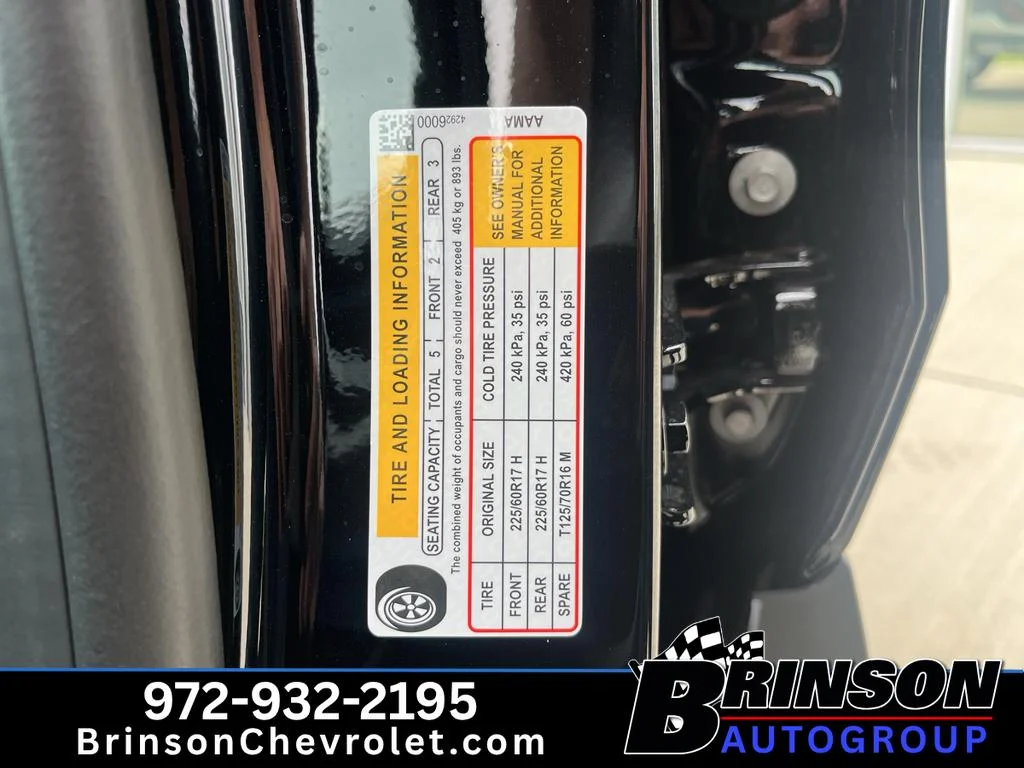 New 2026 Mosaic Black Metallic Chevrolet LT image 16