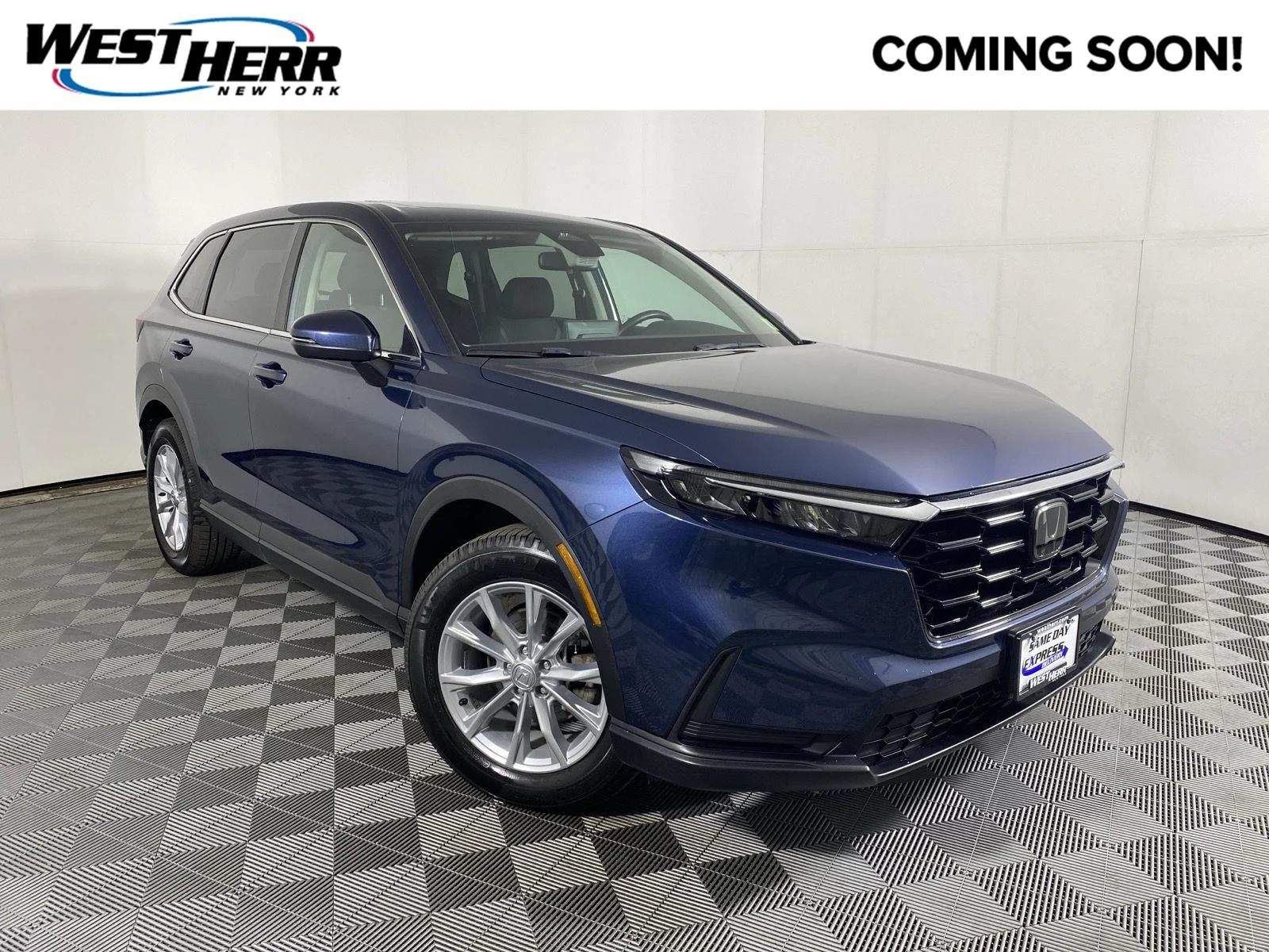 Used 2024 Canyon River Blue Metallic Honda EX image 1