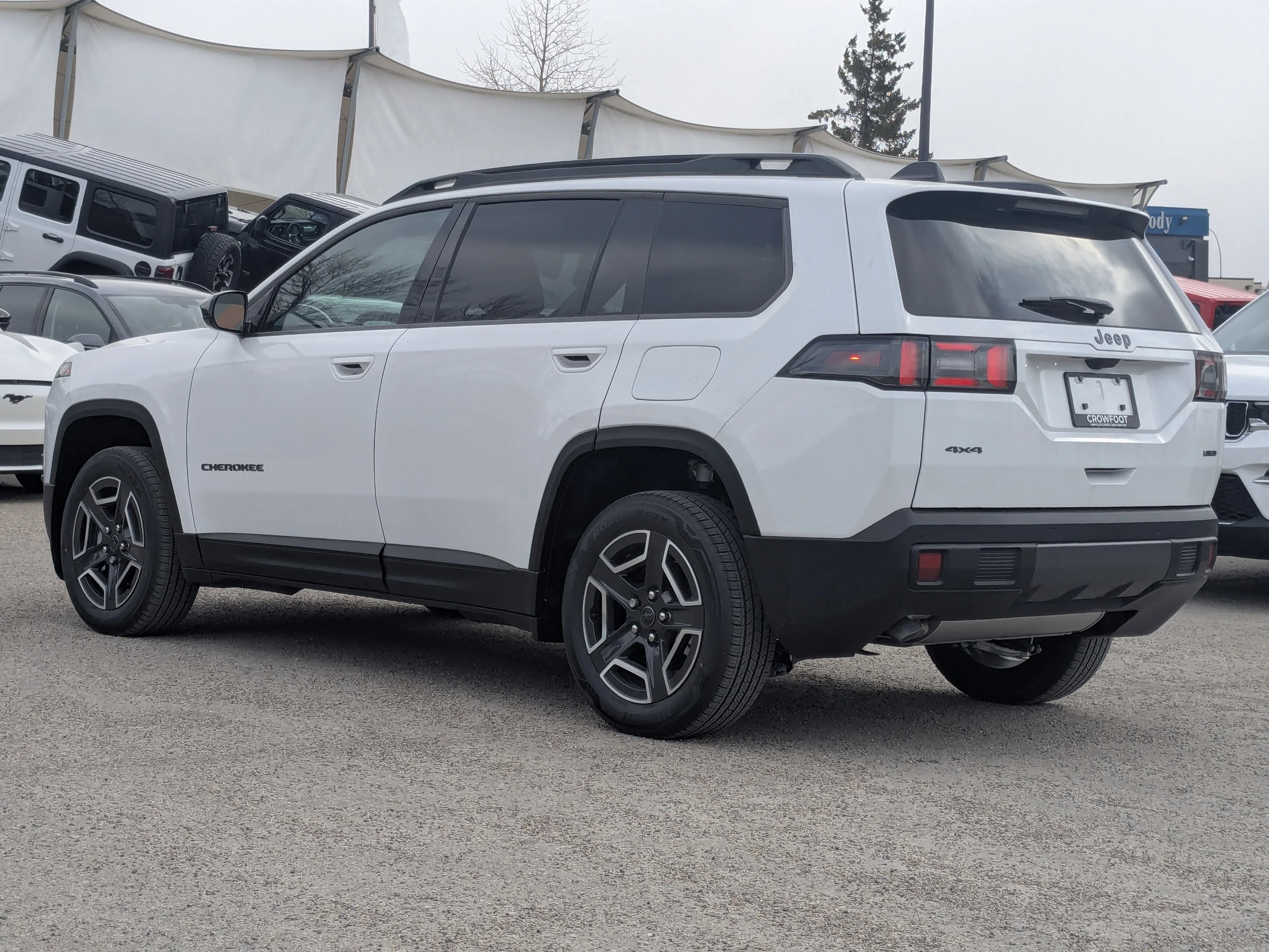 New 2026 White Jeep Laredo - - Pkg 23F  - Mopar Protect Pkg  - All-Weather Mats  - Compact Spare  & More image 6