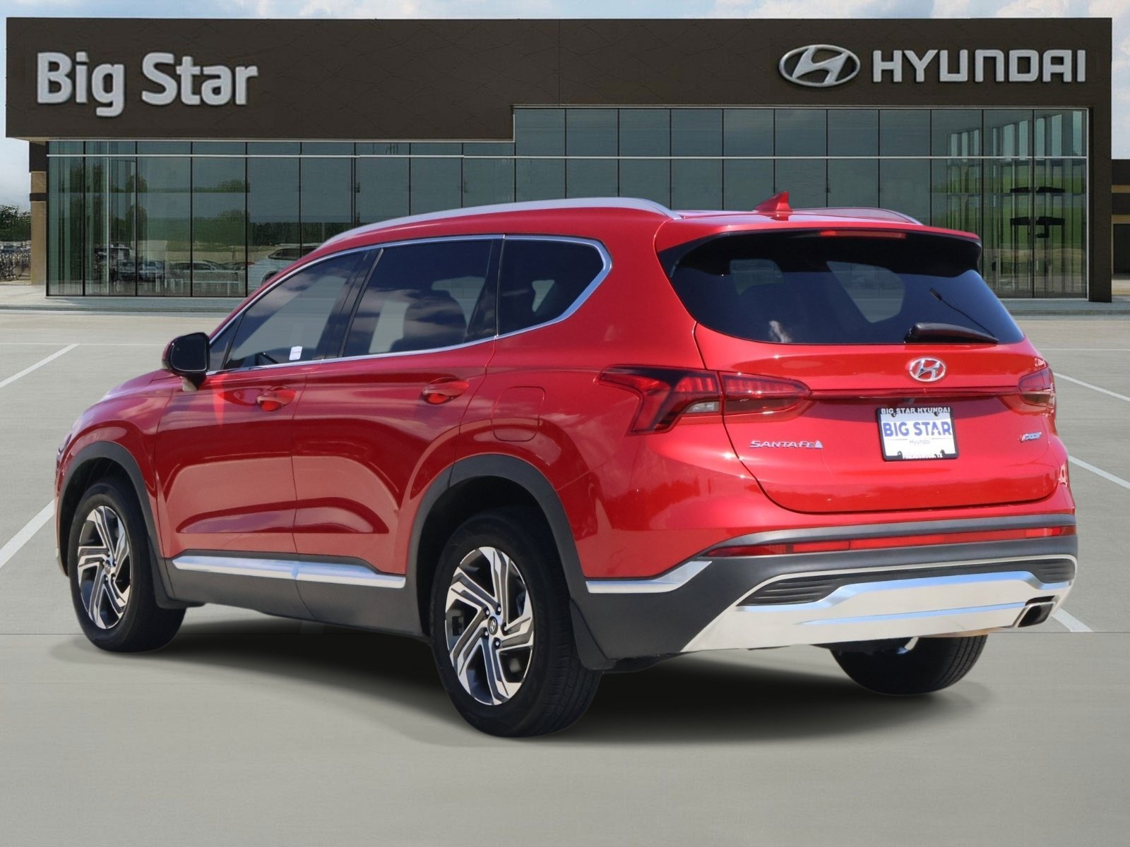 Used 2022 Calypso Red Hyundai SEL image 3