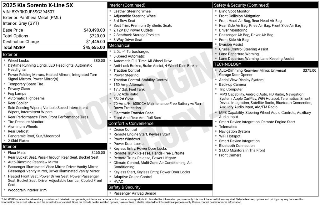 Used 2025 Gray Kia X-Line SX image 20