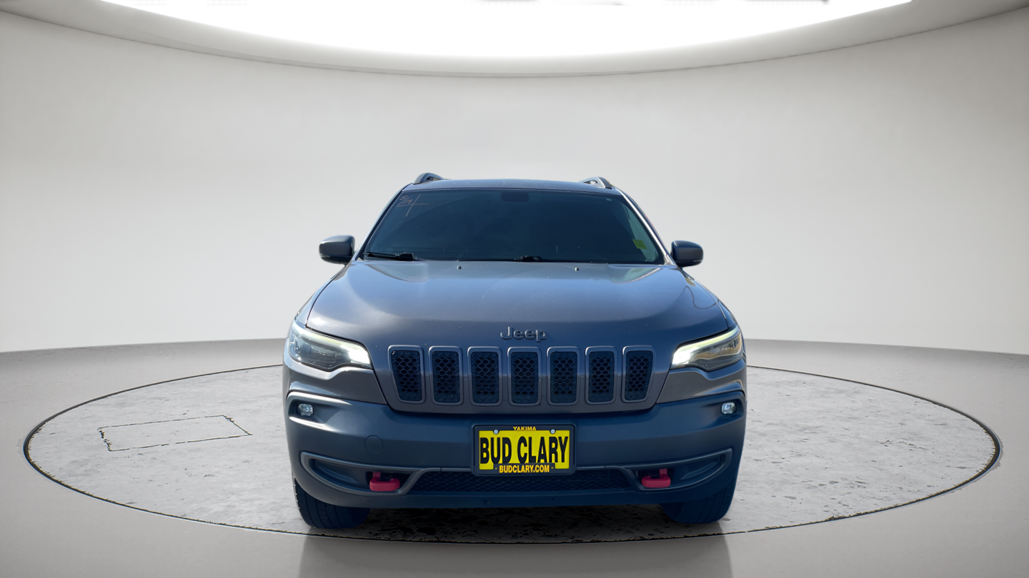 Used 2019 Jeep Cherokee Trailhawk with VIN 1C4PJMBNXKD375109 for sale in Union Gap, WA