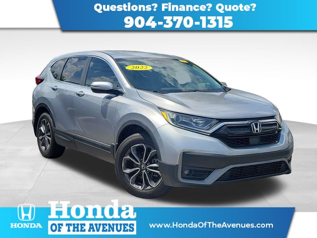 Used 2022 Lunar Silver Metallic Honda EX image 1