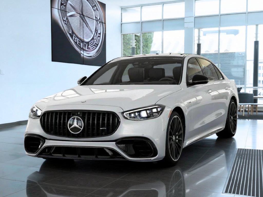 New 2026 MANUFAKTUR Moonlight White Metallic Mercedes-Benz S 63 E AMG® image 40