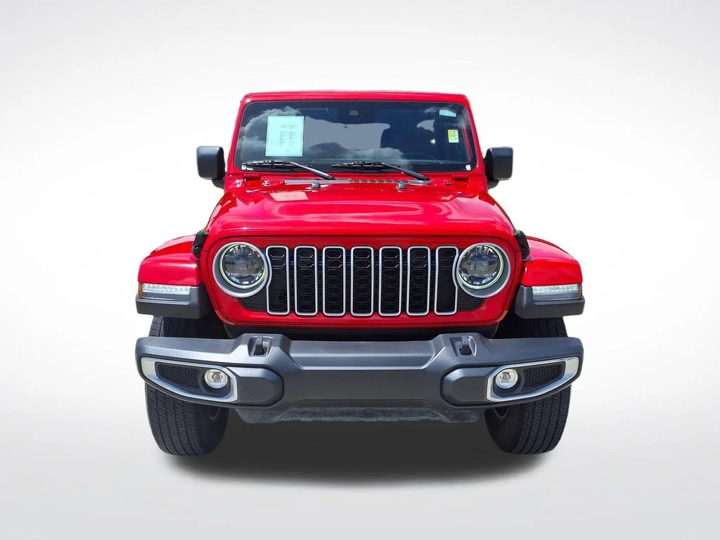 Used 2025 Red Jeep Sahara image 2