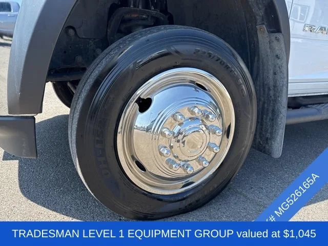 Used 2021 Bright White Clearcoat Ram Tradesman image 4
