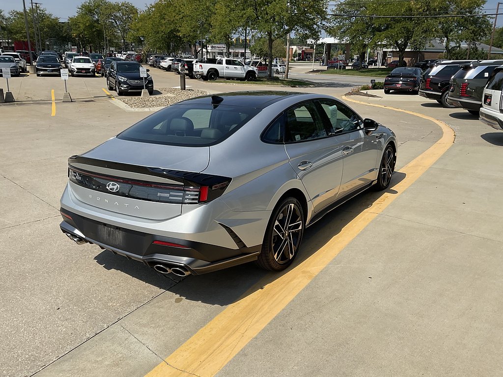 Certified Used 2024 Aero Silver Metallic Hyundai N Line image 3