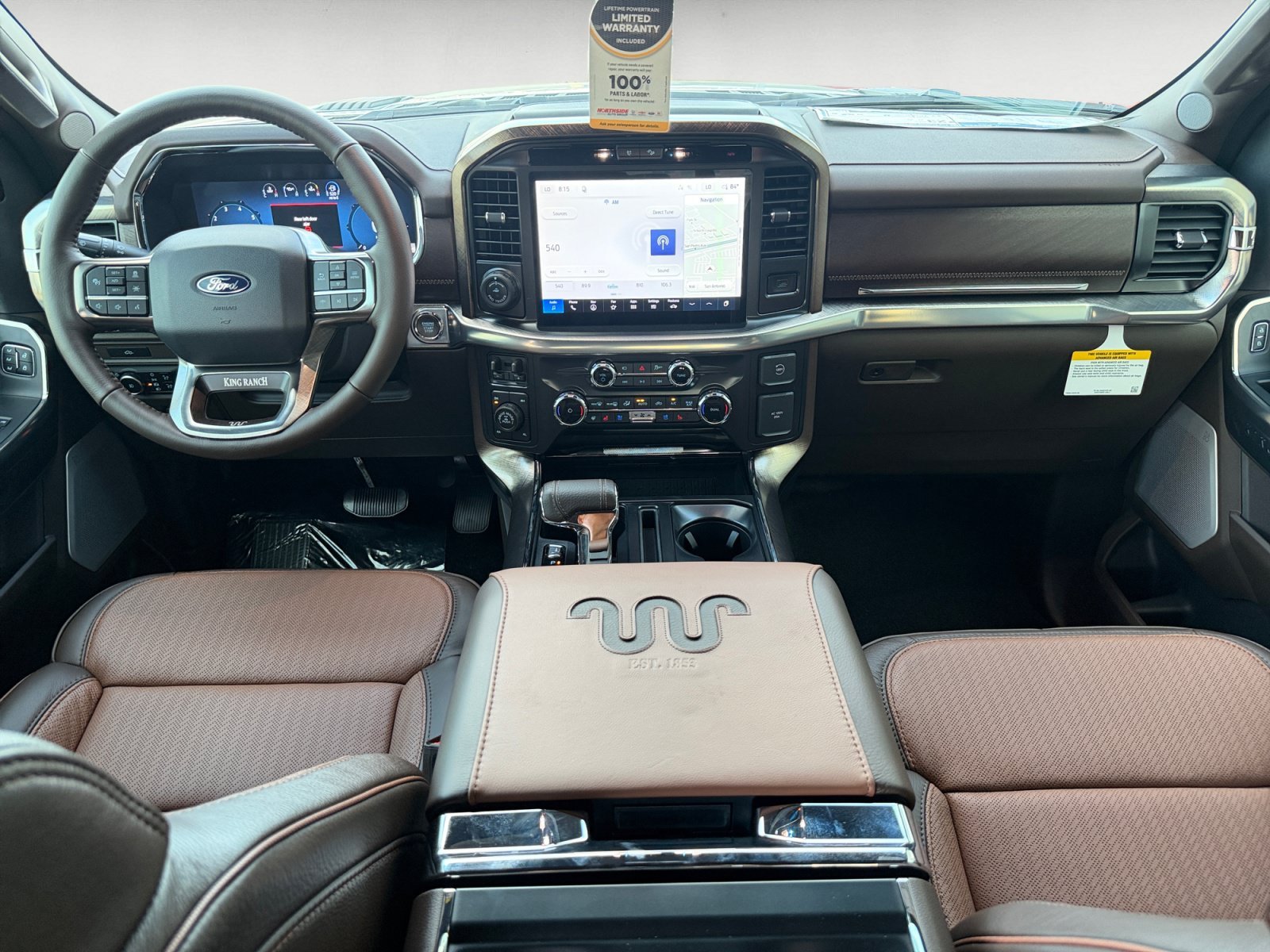 New 2026 Star White Metallic Tri-Coat Ford King Ranch image 14