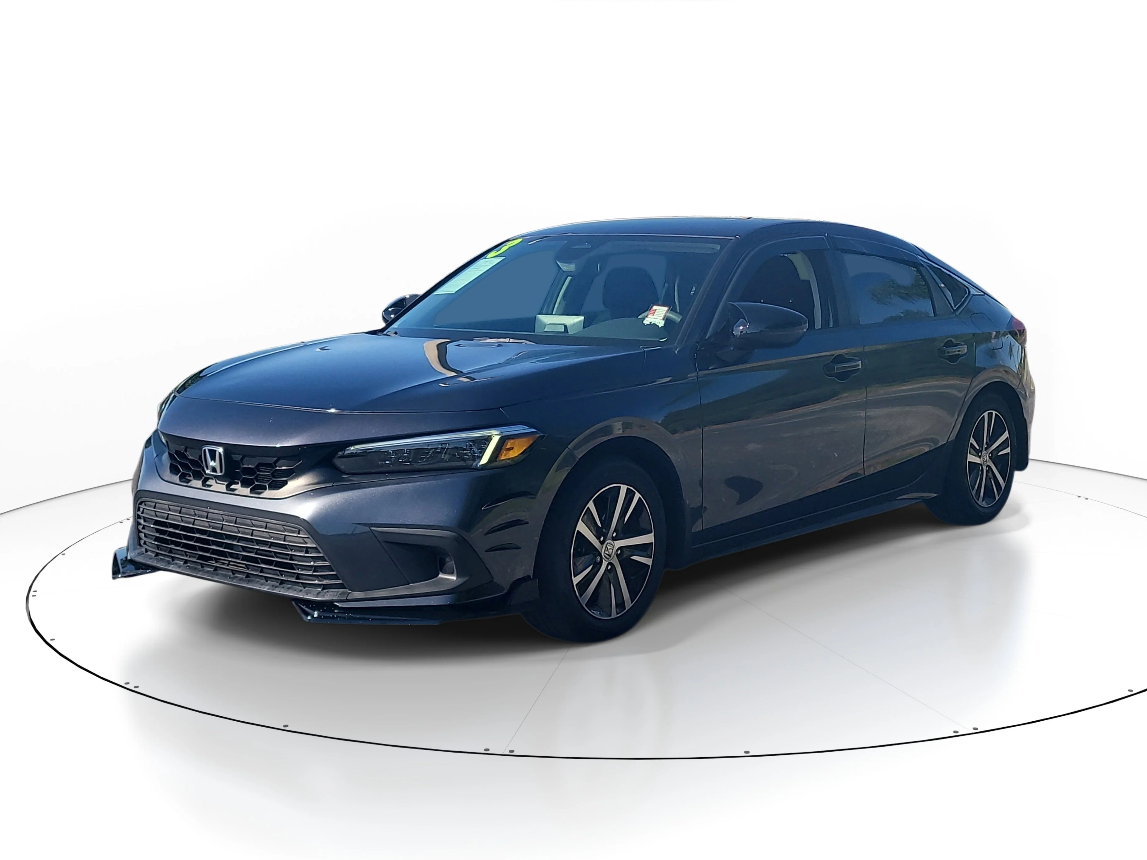Used 2023 Meteorite Gray Metallic Honda LX image 3
