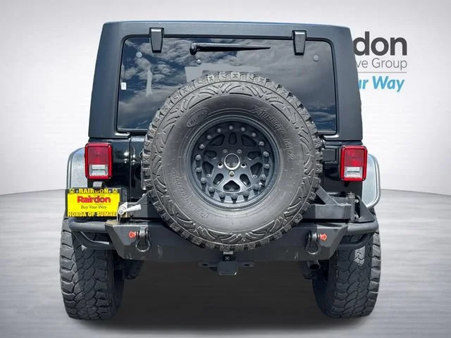 Used 2014 Black Clearcoat Jeep Unlimited Rubicon image 6