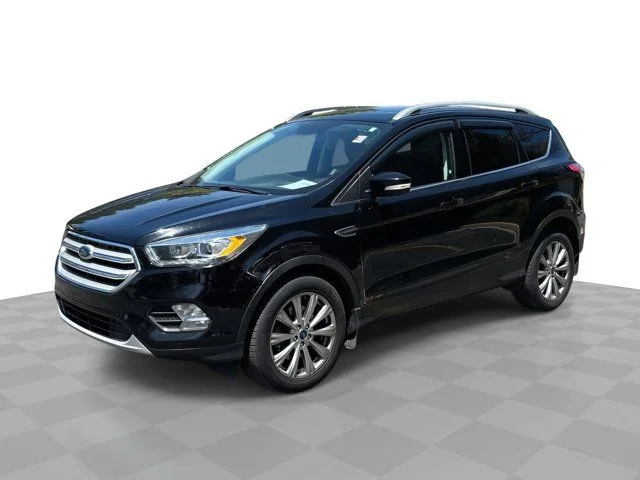 Used 2018 Black Ford Titanium image 1