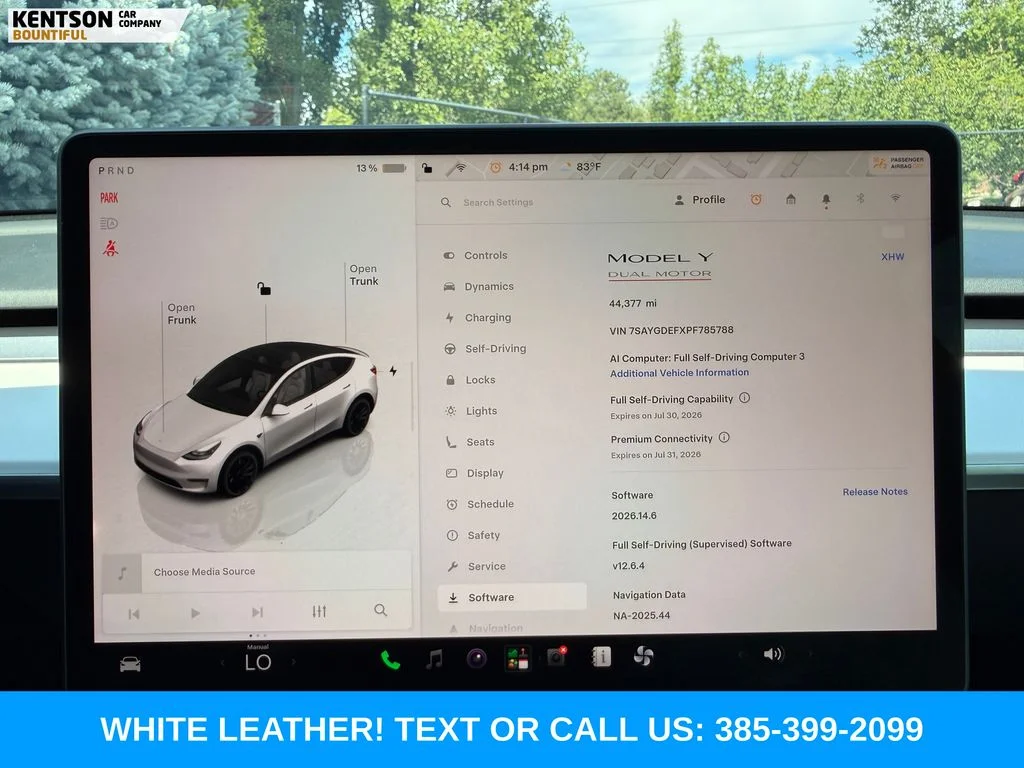 Used 2023 White Tesla Performance image 21