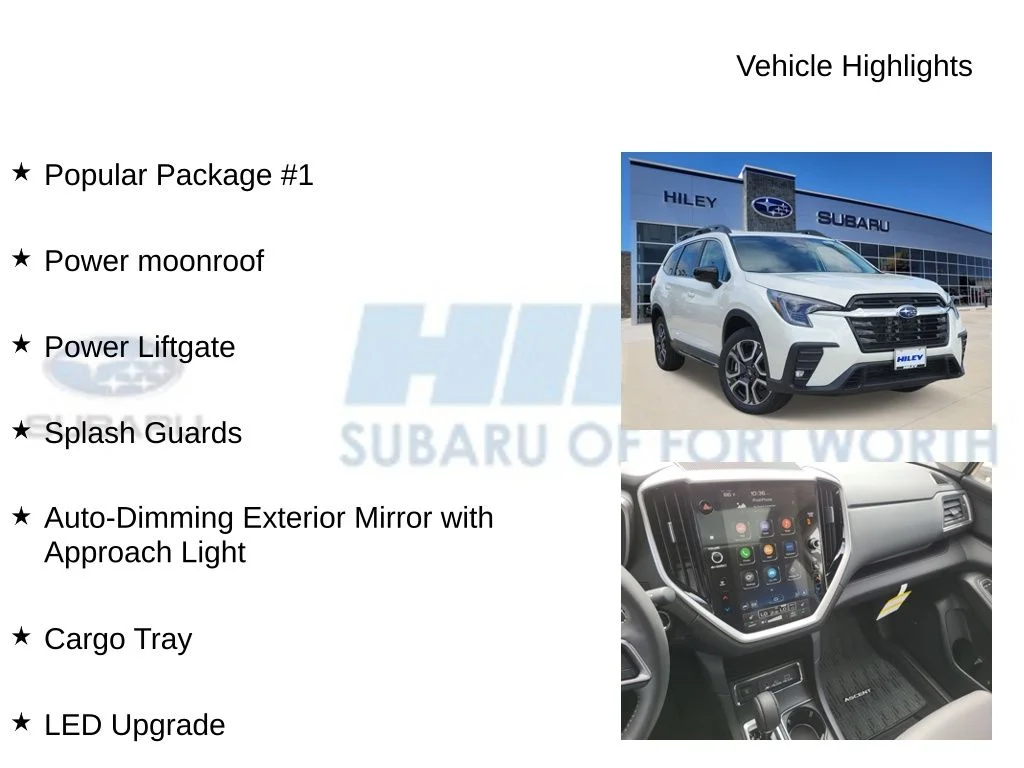 New 2026 CRYSTAL WHITE PEARL Subaru Limited 7-Passenger image 5