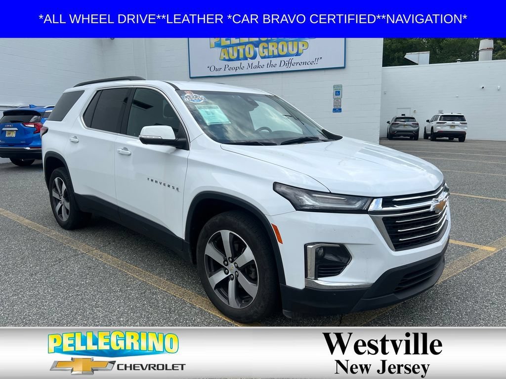 Certified Used 2023 Summit White Chevrolet LT Leather image 1