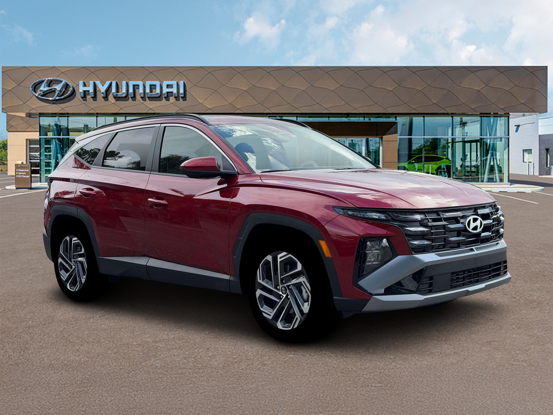 New 2026 Ultimate Red Hyundai SEL Plus AWD image 10