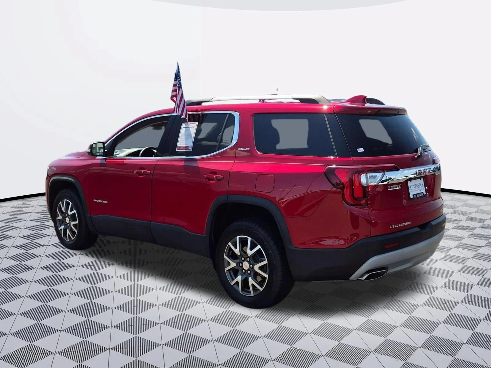 Used 2021 Cayenne Red Tintcoat GMC SLE image 5