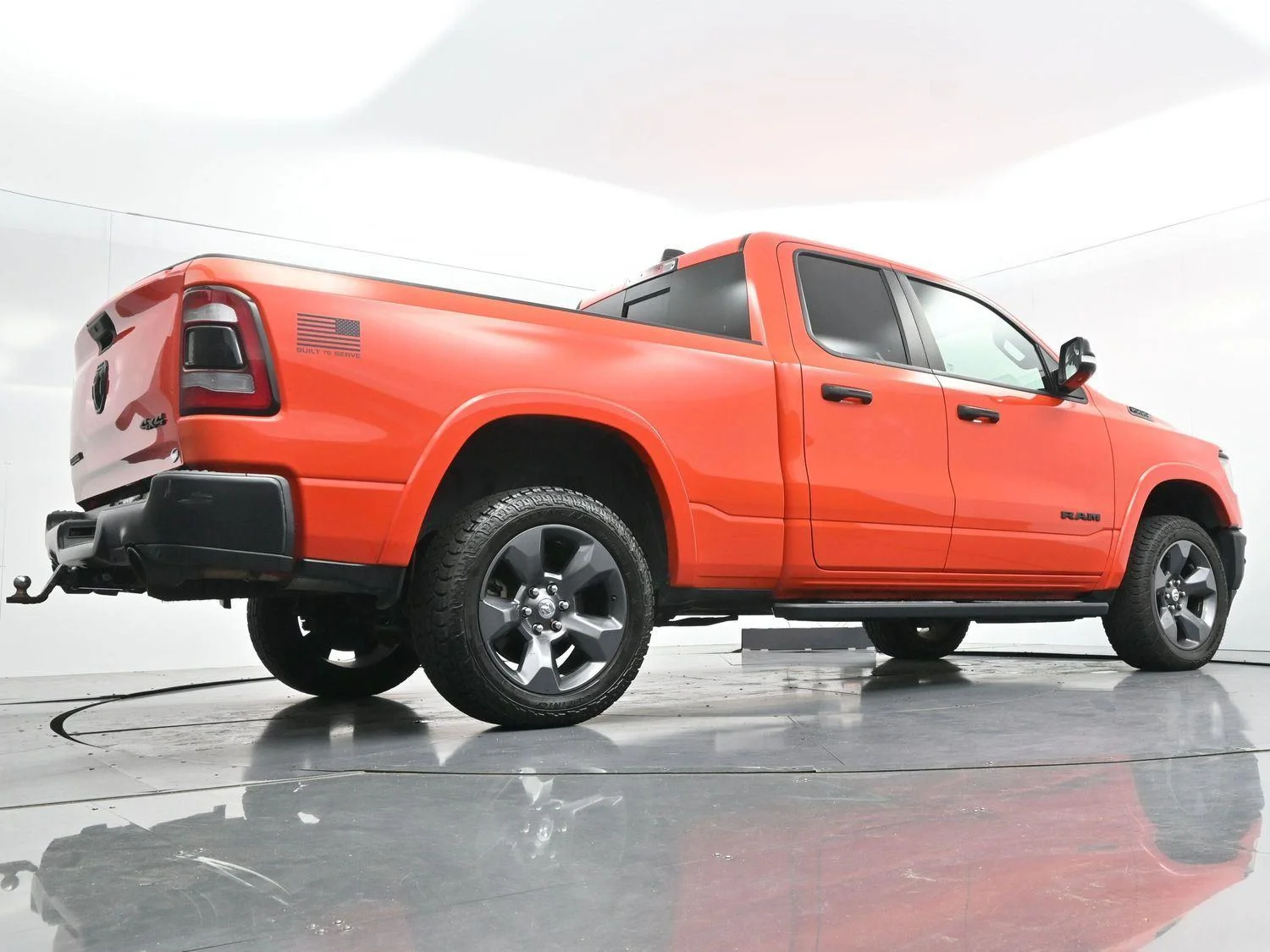Used 2021 Spitfire Orange Clearcoat Ram Big Horn image 52