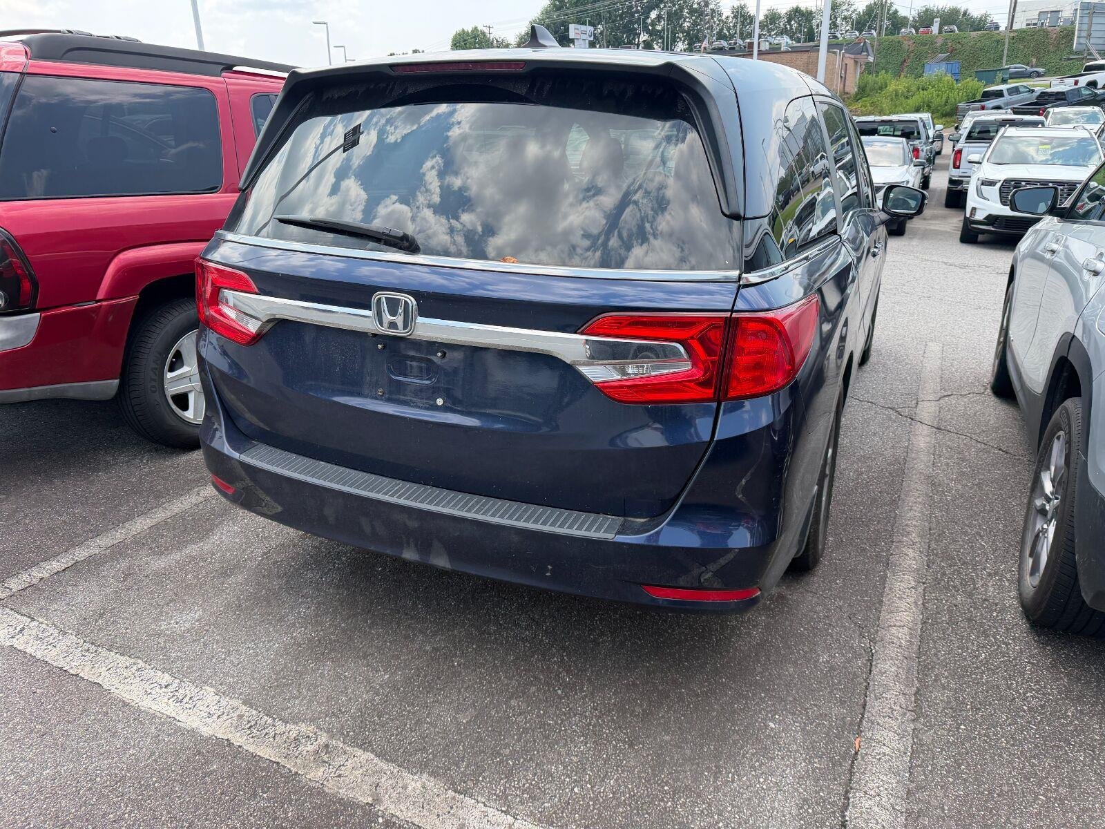 Used 2018 Blue Honda EX-L image 2