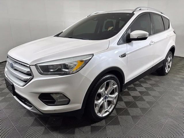 Used 2017 White Ford Titanium image 8